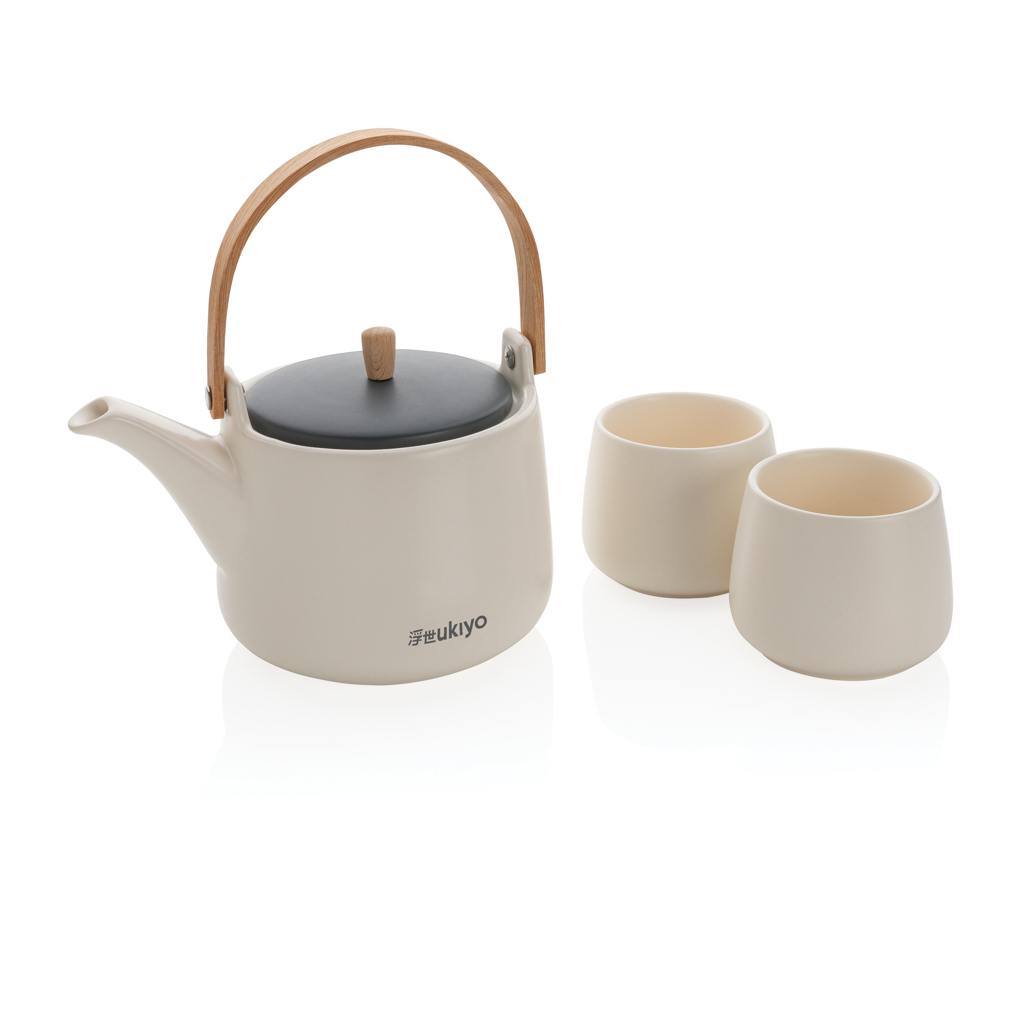 Ukiyo tea pot set with cups | EverythingBranded United Kingdom