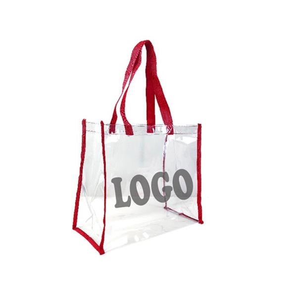 Clear pvc tote bag sale