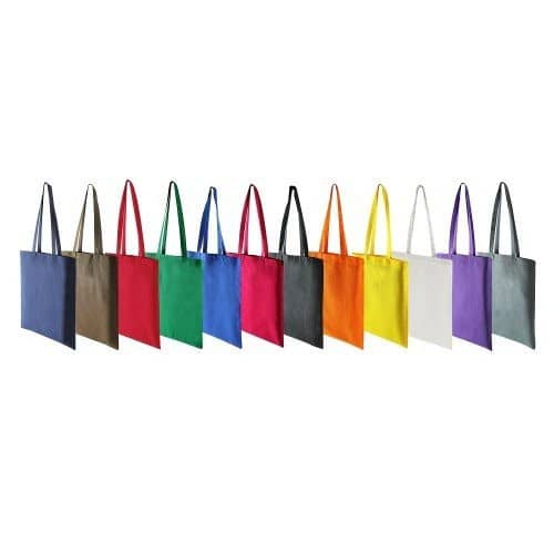 Coloured 5oz cotton shopper | EverythingBranded UK