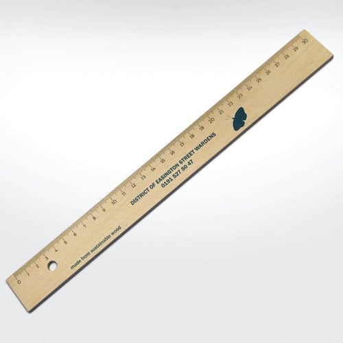 Wooden ruler deals