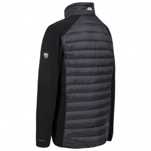 Trespass mens saunter hybrid padded hot sale jacket black