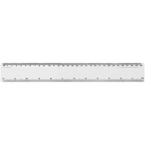 Renzo 30 cm plastic ruler | EverythingBranded UK